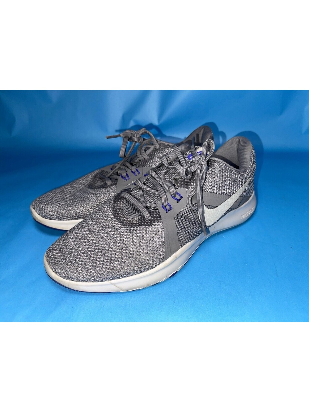 Nike Flex TR 8 Training Shoes Gray Purple Women’s Size 8 924339-005